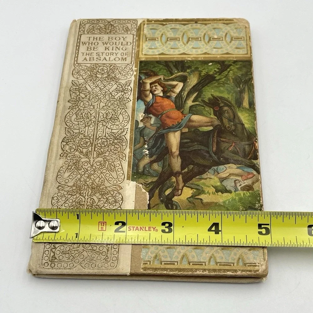 Antique 1905 Altemus Children of Bible Series The Boy Who Would Be King‎ Absalom